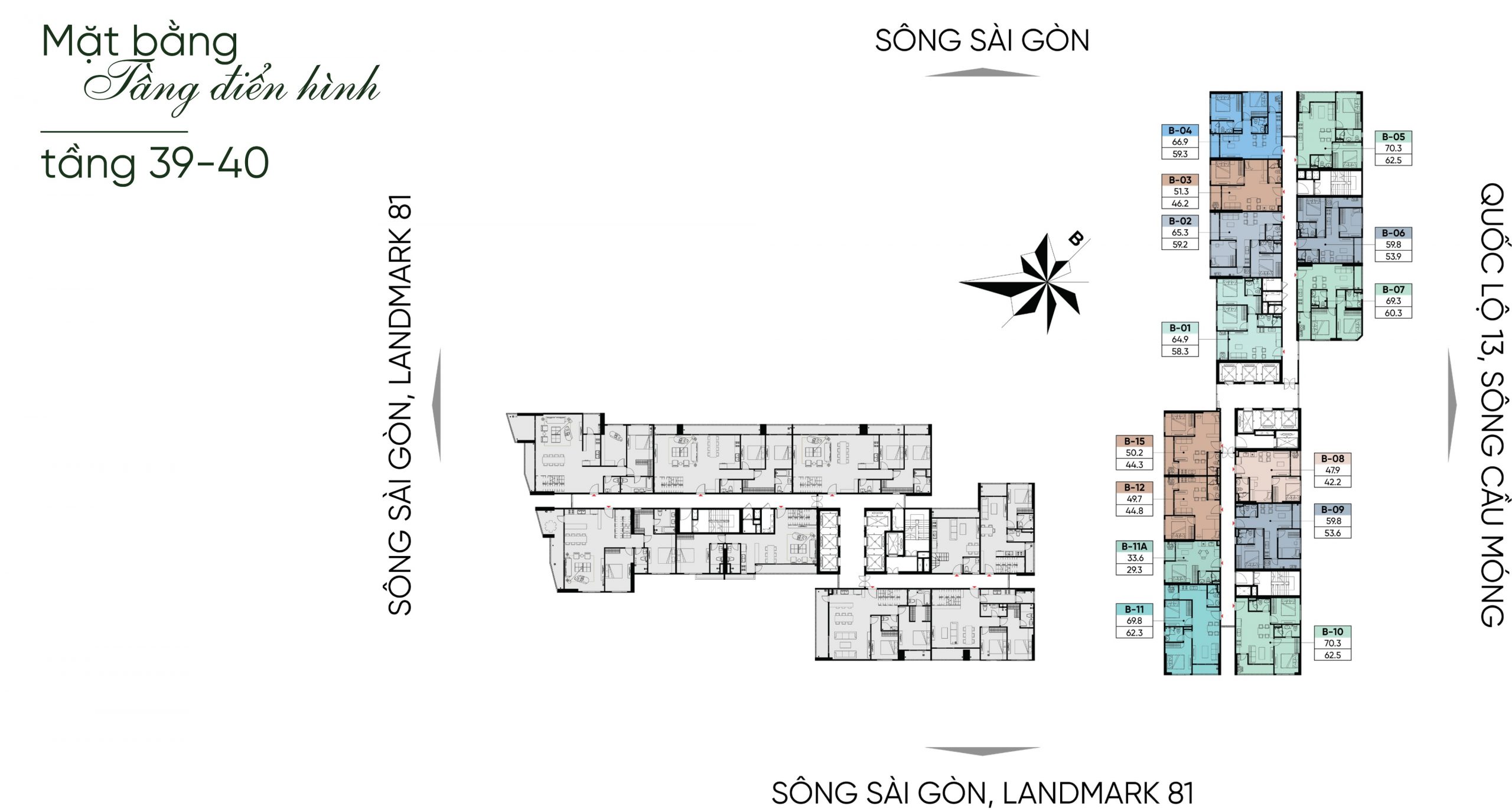 MẶT BẰNG Căn hộ chung cư AT Sài Gòn RiverSide Quốc Lộ 13 TPHCM