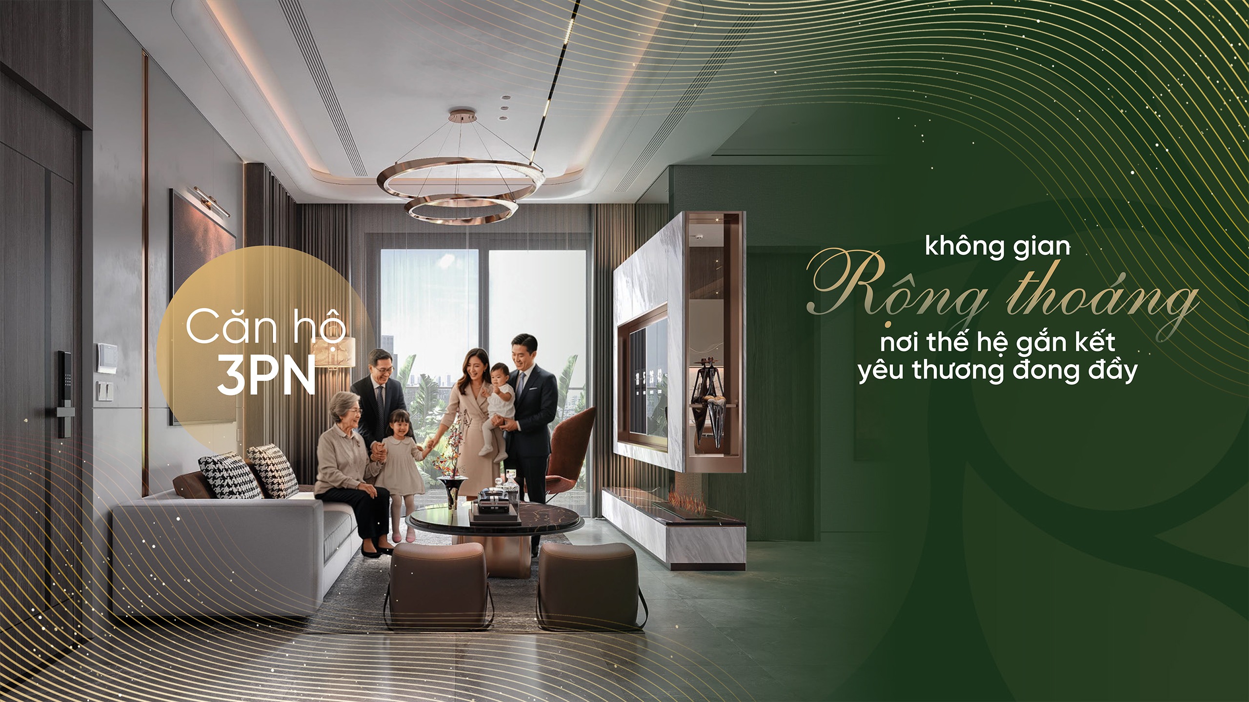 thiết kế Căn hộ chung cư 3PN AT Sài Gòn RiverSide Quốc Lộ 13 TPHCM