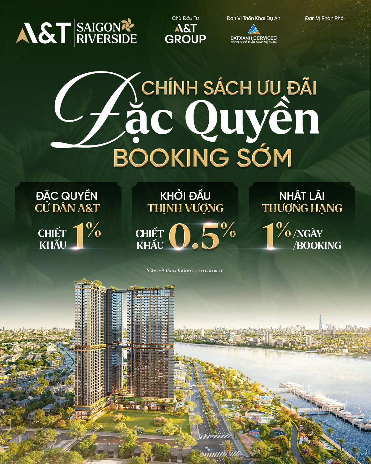 ƯU ĐÃI Căn hộ chung cư AT Sài Gòn RiverSide Quốc Lộ 13 TPHCM