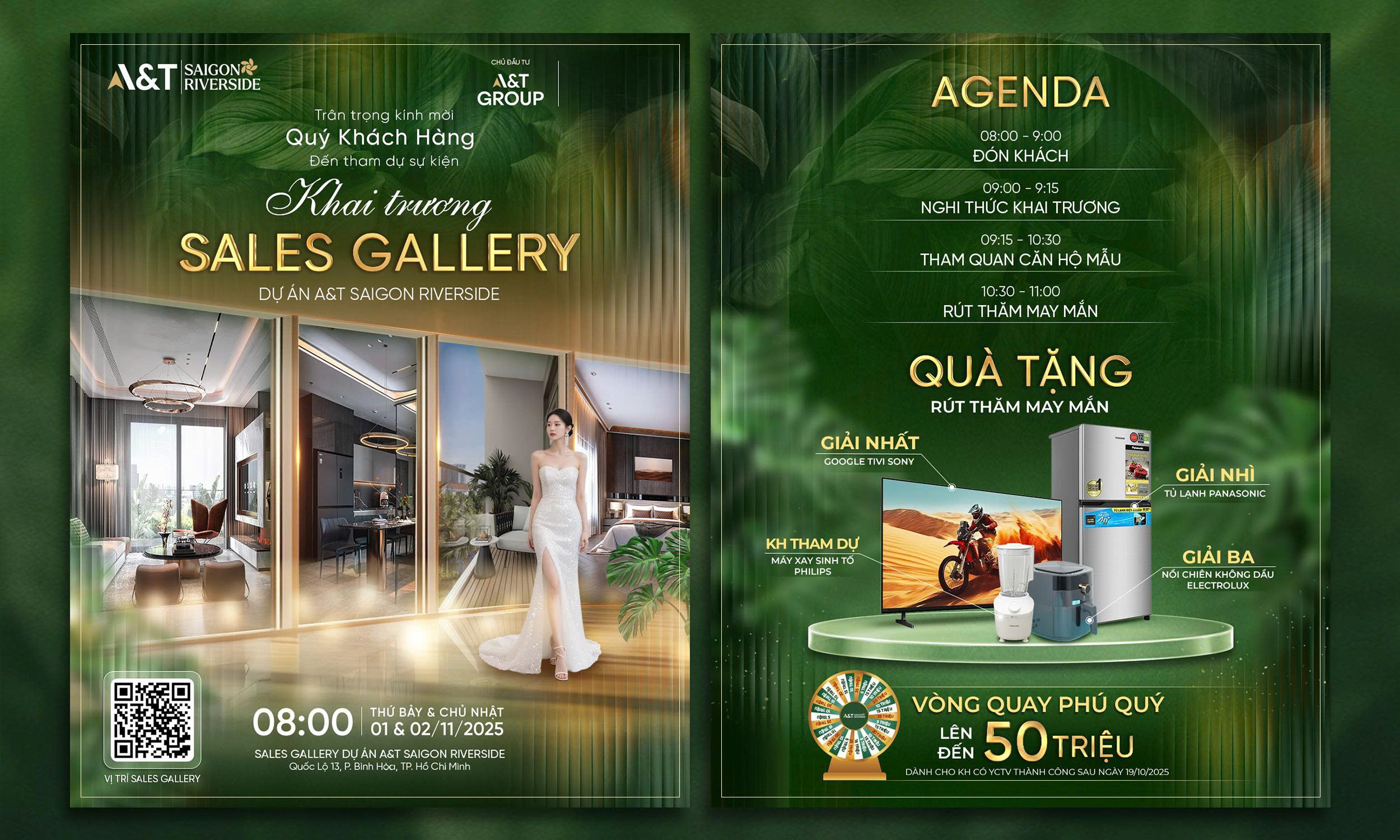 sự kiện khai trương nhà mẫu AT Sài Gòn Riverside